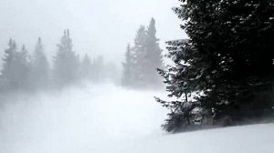 Звуки вьюги зимней ночью для расслабления