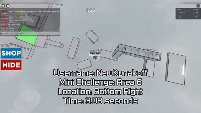 All Mini Challenge records in Roblox Time Records! смотреть онлайн