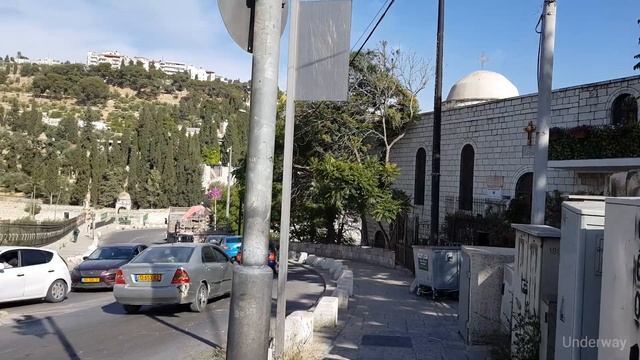 [4K] Walking Tour Jerusalem  (Jun 09, 2020)  -  Damascus Gate / Gethsemane  / Mount Of Olive