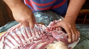РАЗДЕЛКА ТУШИ БАРАНА без топора I Для какого блюда лучше оставить какую часть