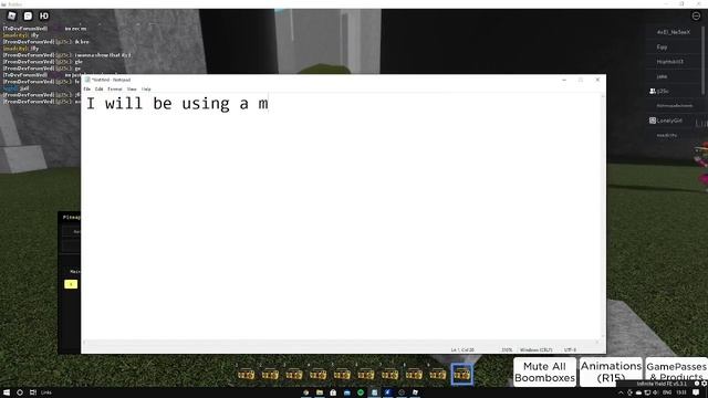 Roblox Boombox Script смотреть онлайн