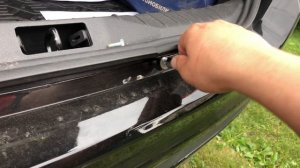 Накладка на задний бампер гранта лифтбек.mp4