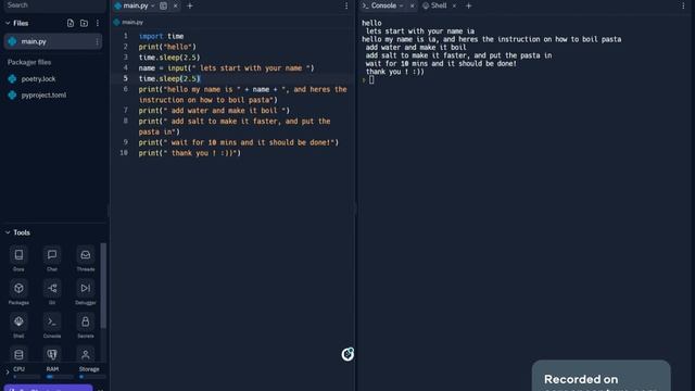 How to put a Time Stamp on Replit ( python Coding) - BEGINNER LEVEL 2023 смотреть онлайн