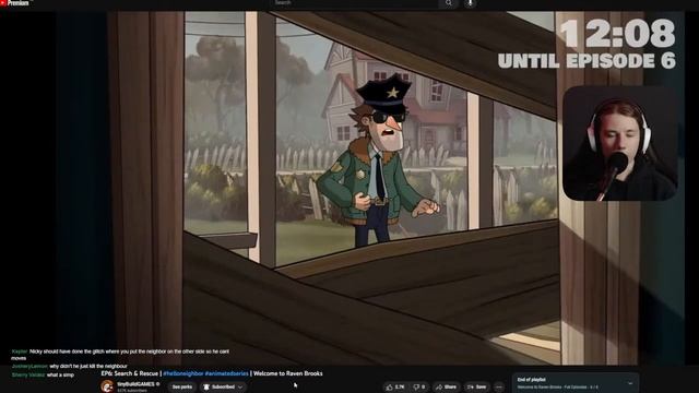Hello Neighbor 2 GUEST UPDATE is coming out on ... | WATCHING EP6 OF THE ANIMATED SERIES смотреть онлайн