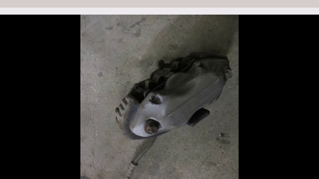 Суппорт тормозной Mercedes W221