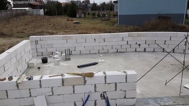 кладка стен из газобетона