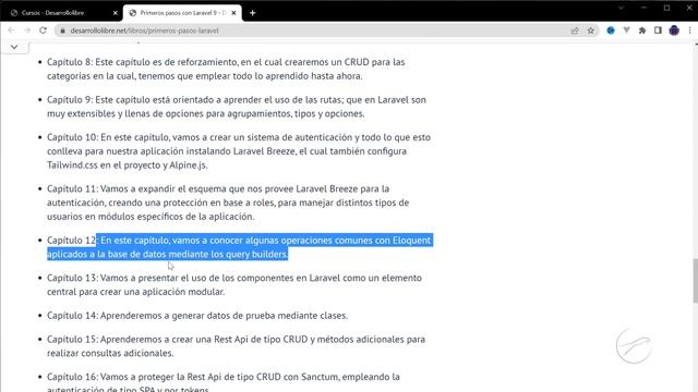 ? Libro: Primeros pasos con Laravel 9; domina el framework PHP más famoso смотреть онлайн