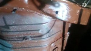 Замена и ремонт заднего лонжерона.