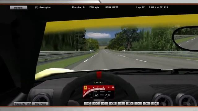 Ferrari Gt F430 Publiselena (Jam-gino) Rfactor Lemans 4:02,911 смотреть онлайн