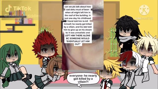 Bnha react to Sad Deku TikToks + Row,Row your boat/Sumeria Yuki смотреть онлайн
