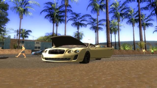 GTA SA .: Bentley Continental SS + Skin смотреть онлайн