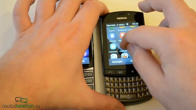 Обзор Nokia Asha 300 и Nokia Asha 303, сравнение (review) смотреть онлайн