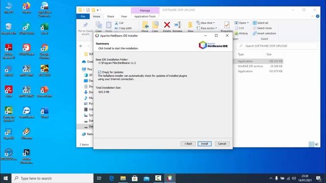 Cara Instal Netbeans dan JDK di Windows 10 64 bit смотреть онлайн