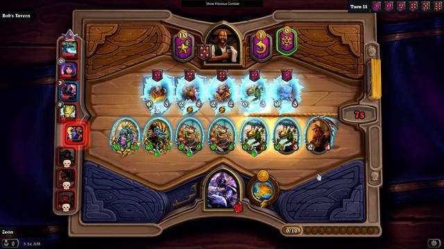 HearthStone BG Alakir 19 turn game смотреть онлайн