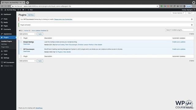 The Simple Way to Use Complex Math in WP Courseware with MathJax LaTex Mathematical Markup смотреть онлайн