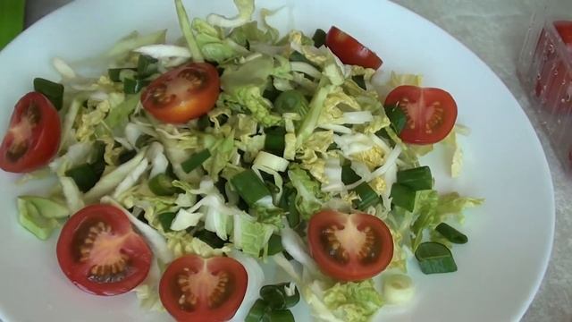 ПП ЛЕТНИЙ САЛАТ с помидорами чери и брынзой смотреть онлайн