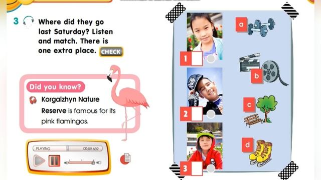 Smiles 3. Module 8. Having fun. Ex:3 p.109 смотреть онлайн