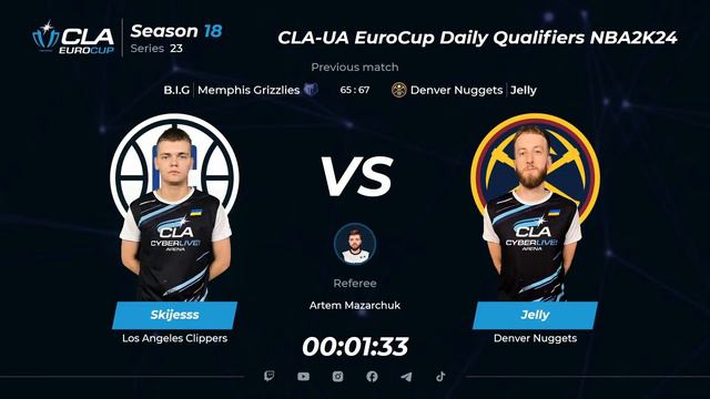 05.02.2024 ► СLA-UA EuroCup Daily Qualifiers ► Season 18 ► Series 23 смотреть онлайн