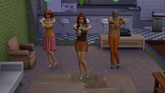 Sims 4 - Танец Ксюхандры смотреть онлайн