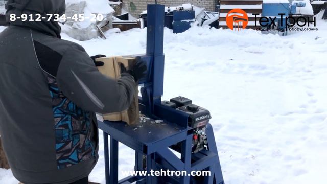 Колун для колки дров. Дровокольный станок. Дровокол. смотреть онлайн