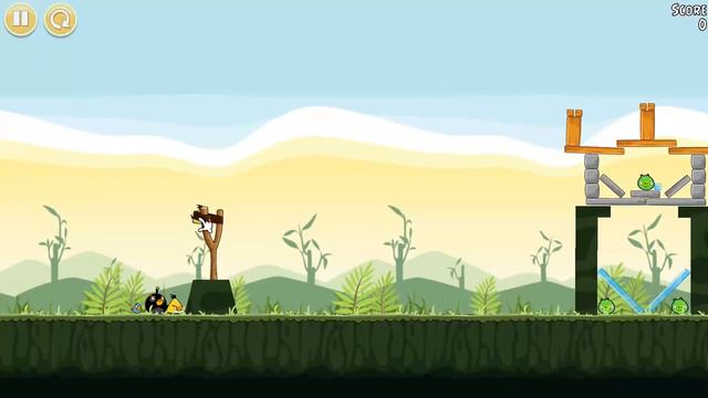 Angry Birds PC смотреть онлайн