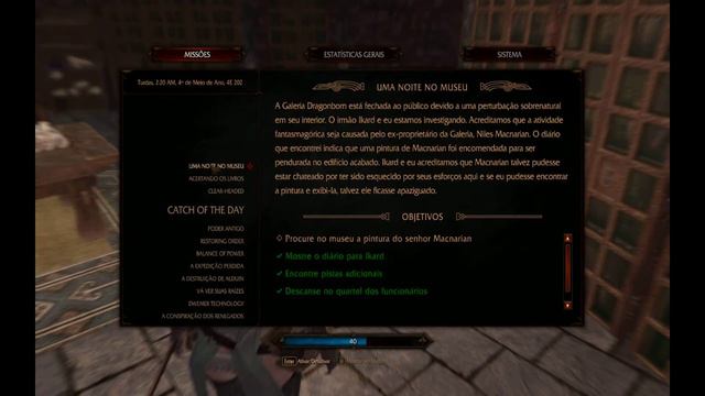 SKYRIM SE MODDED | Uma noite no Museu | Português PT-BR смотреть онлайн