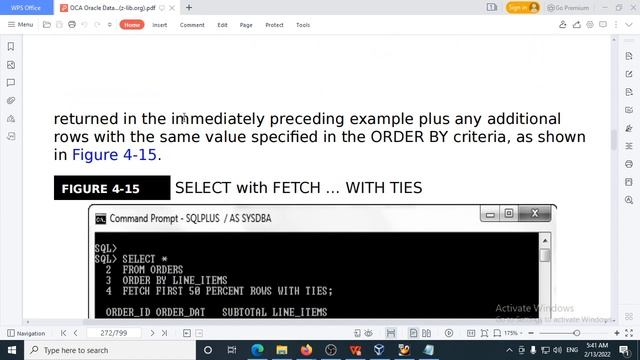 Sử dụng WITH TIES, OCA Oracle Database SQL Exam Guide Exam 1Z0-071 смотреть онлайн