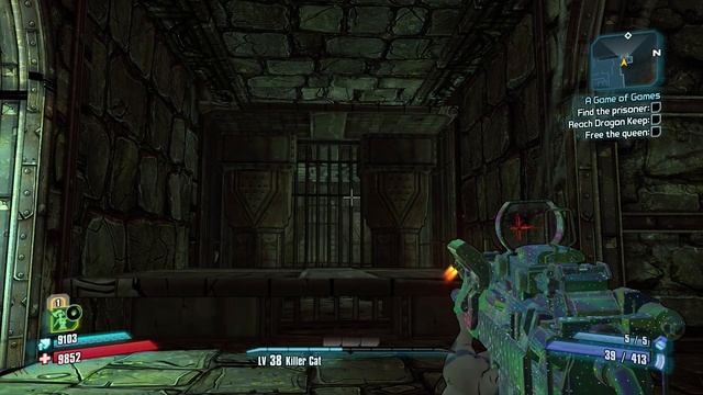 How to Survive the crushing platform puzzle in the Lair of Infinite Agony in Borderlands 2 смотреть онлайн