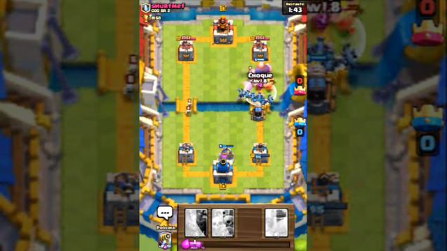 Deck Spark, GamePlay Clash Royale смотреть онлайн