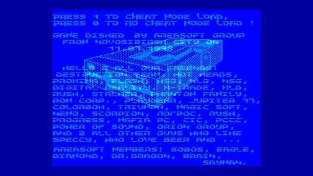 Galetron Crack Intro-AreaSoft [#zx spectrum] смотреть онлайн