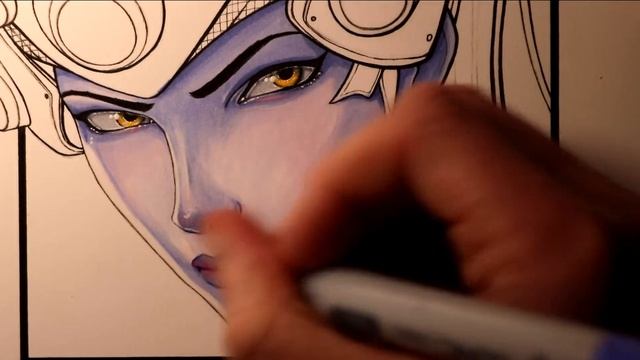 Let's Draw WIDOWMAKER - OVERWATCH - FAN ART FRIDAY смотреть онлайн