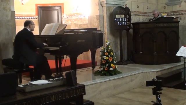 Laugh with Bach: piano - Joke van Dal-Kleijne (performer: Fabrizio Rossi in Rome march 2019) смотреть онлайн