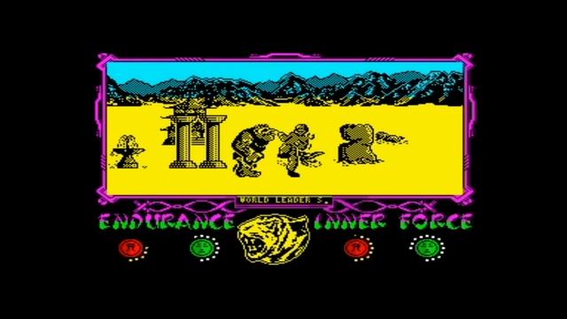 The Way Of The Tiger (1986_128k AY Music Version + All-In-One-Load)Walkthrough + Review, ZX Spectrum