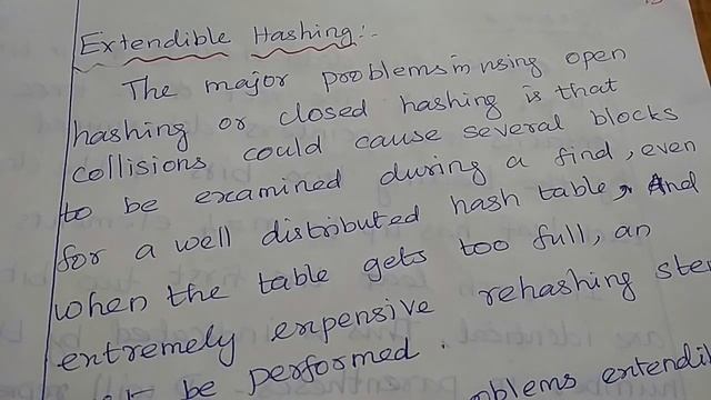 REHASHING, EXTENDIBLE HASHING / Explained in Tamil and English смотреть онлайн