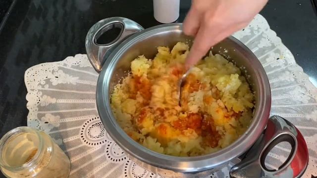 Простое блюдо из фарша и картофеля. смотреть онлайн