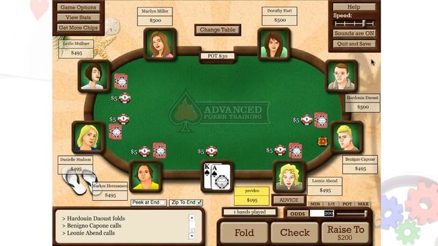 How to use the Advanced Poker Training Poker Game смотреть онлайн