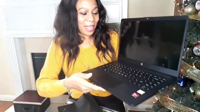 UNBOXING MY FIRST HP LAPTOP || SEE WHAT HE BOUGHT FOR ME(SharewithLoveTV) смотреть онлайн