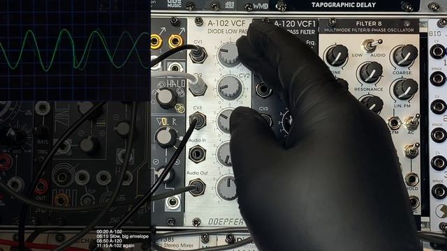 Doepfer VCF acting as VCO смотреть онлайн