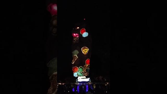 Sentosa Merlion Lighting 2015 SG50 Special!