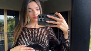 [4K] See-Through Try on Haul |  Knitted Fashion | No Bra Fitting