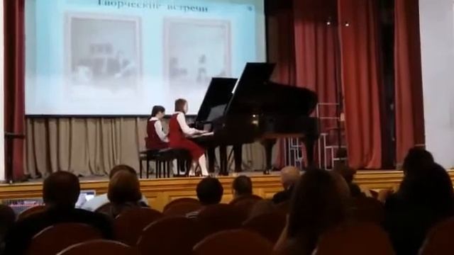 М. Сорокин "Полька - грациозо" ансамбль Коломиец Н., Кужбанова А. смотреть онлайн