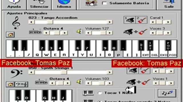 Kaoma La Lambada Piano Electronico смотреть онлайн