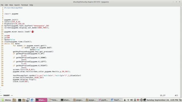 Best way to add sound or music to pygame in python смотреть онлайн