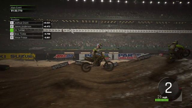 Side Scroller Challenge | Supercross The Game 2 смотреть онлайн