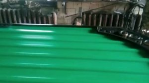 самодельные ворота из профнастила с элементами ковки