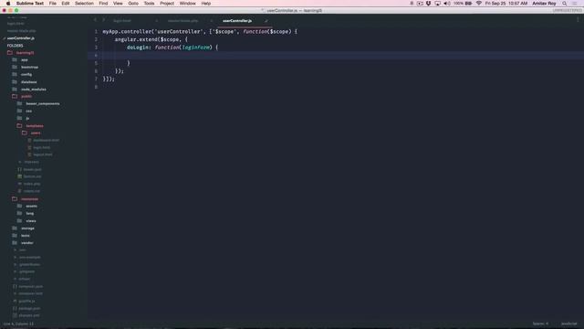 Authentication / Login - Ep2 - SPA Laravel & Angular смотреть онлайн