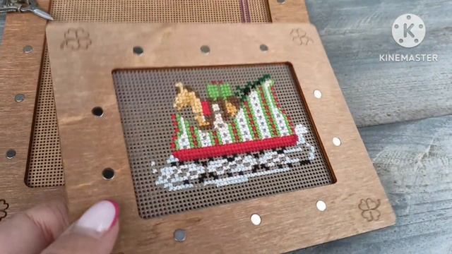 Магнитные пяльца для вышивки наборов Милл Хилл от Неокрафт.Мой опыт и мой любимый размер. смотреть онлайн