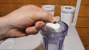 Замена (картриджей) фильтров 3 ступеней  системы очистки  для воды Аквафор Трио , Гейзер ,Барьер,