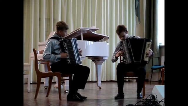 "Казаки в Берлине" А.Бызов Вариации на тему песни братьев Покрас смотреть онлайн