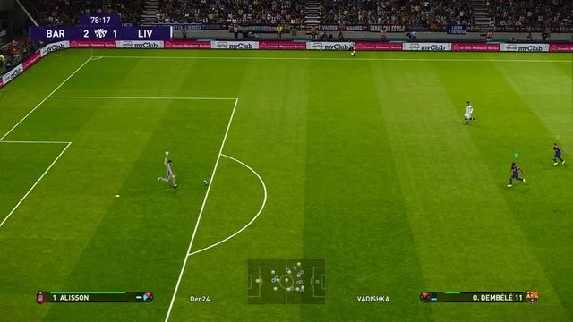 Играем турнирчик в PES 2021 по сети смотреть онлайн